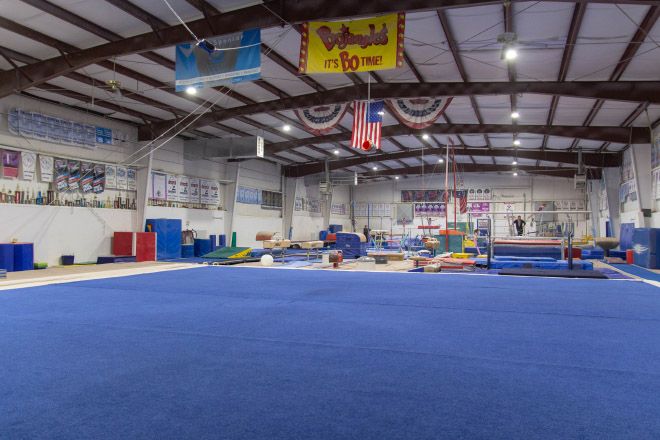 Zenith gymnastics view of equipment